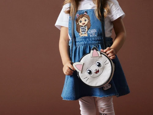 Name It dark denim Gabby\'s Dollhouse spencer kjole